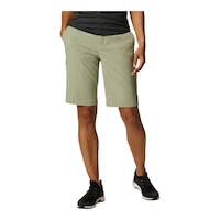 Columbia Women's On The Go Long Shorts Front_Flat