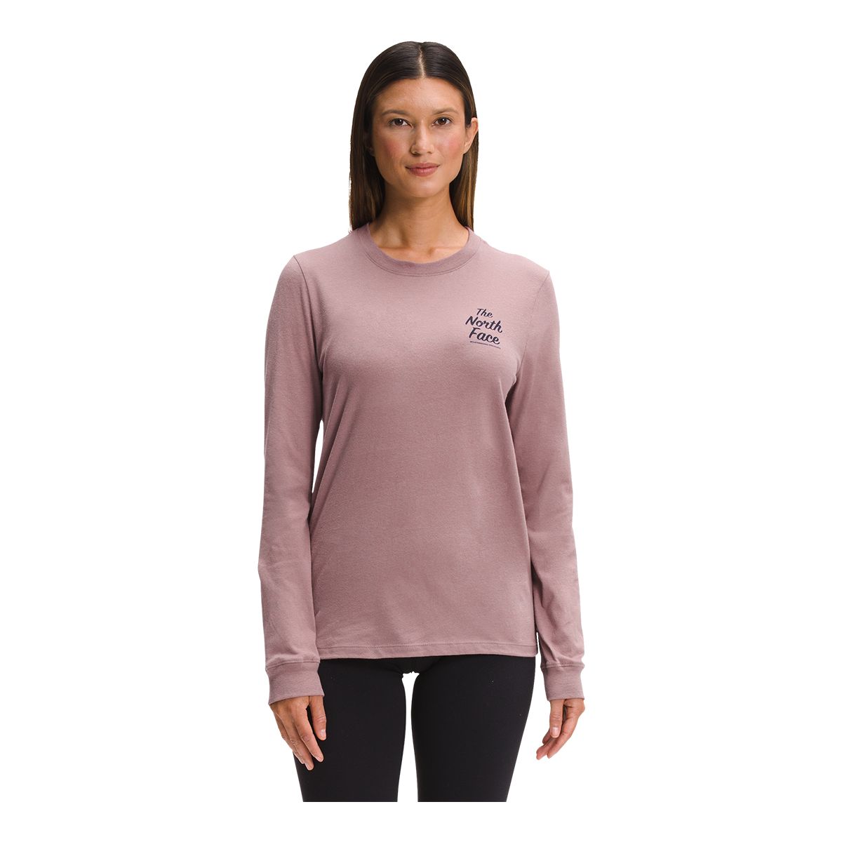 The North Face Women's Snowy Mountain Long Sleeve Cotton Hiking T