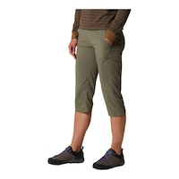 Mountain Hardwear Women's Dynama 2™ Capri Pants, Hiking, Casual, Stretch Front_Angled_Left