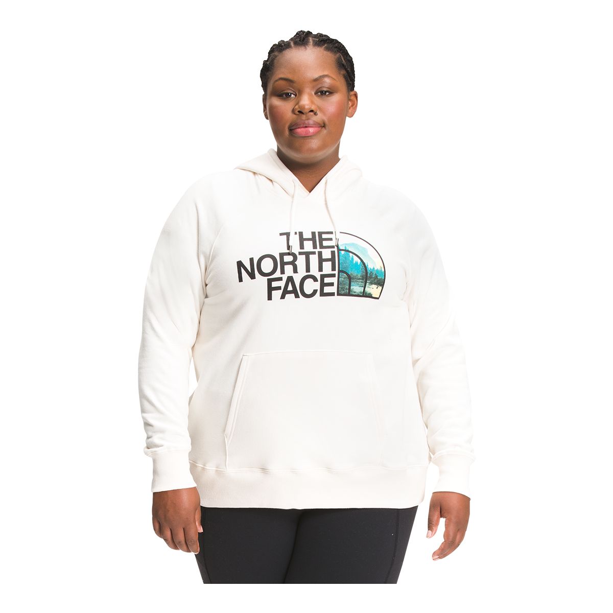 The North Face Women's Half Dome Pullover Hoodie, Plus Size, Kangaroo Pocket
