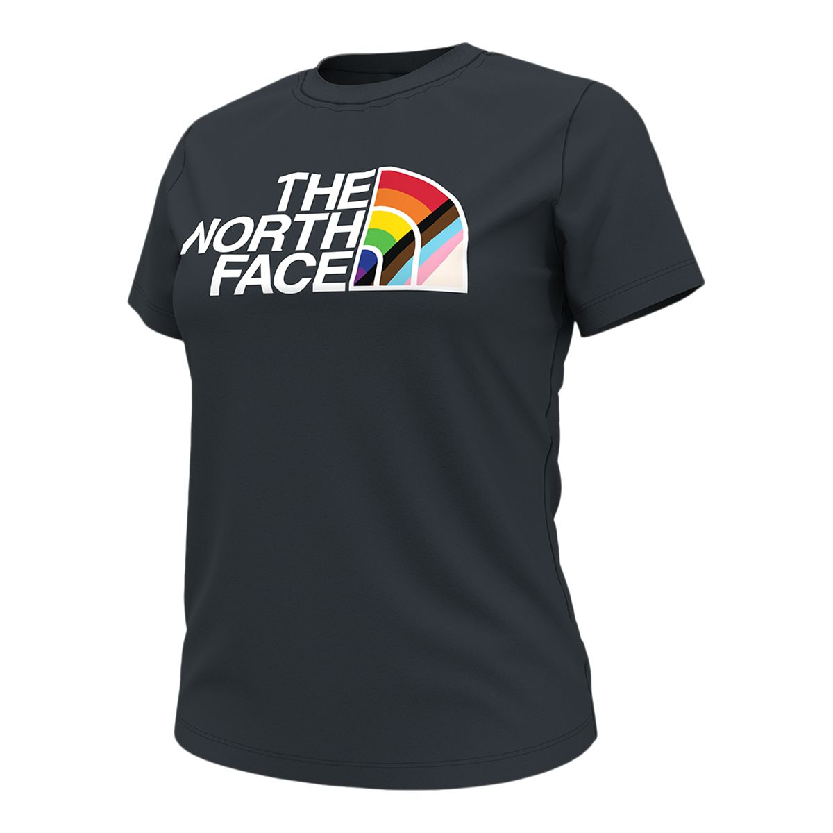 The North Face Women's Pride Recycled Cotton Blend T Shirt, Slim Fit