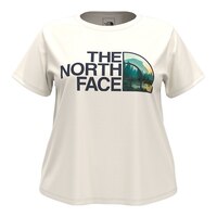 The North Face Women's Half Dome Cotton T Shirt, Plus Size Front_Flat