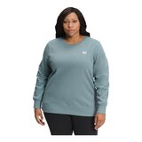 The North Face Women's Heritage Patch Sweatshirt, Plus Size Front_Flat