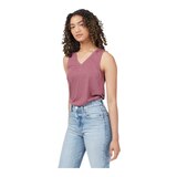Tentree Women's TreeBlend V-Neck Tank Front_Angled_Left