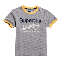 Superdry Women's American Classics Ringer T Shirt Front_Flat
