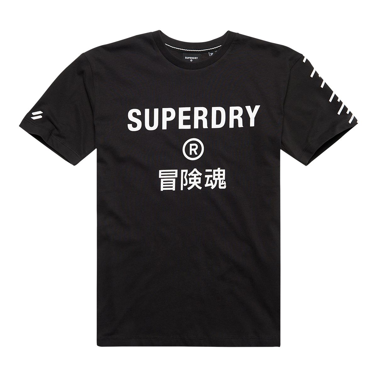 Superdry Women's Code Core Sport Cotton T Shirt, Oversized