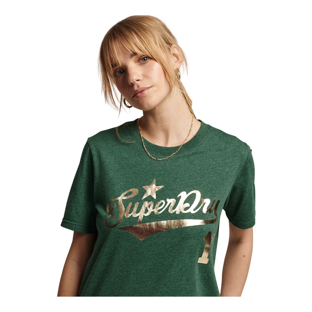 Superdry Women's Vintage Script Style T Shirt