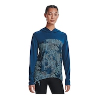 Under Armour Women's Iso-Chill Training Hoodie, UPF 50+ Front_Angled_Right