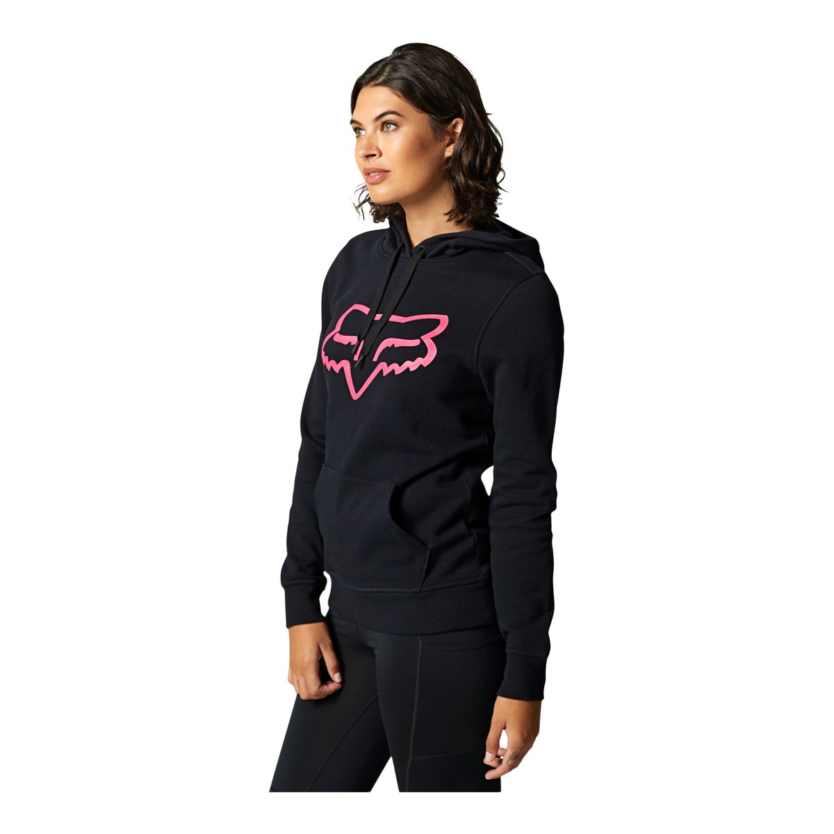 Fox Women's Boundary Pullover Hoodie, Midweight Fleece, Kangaroo Pocket