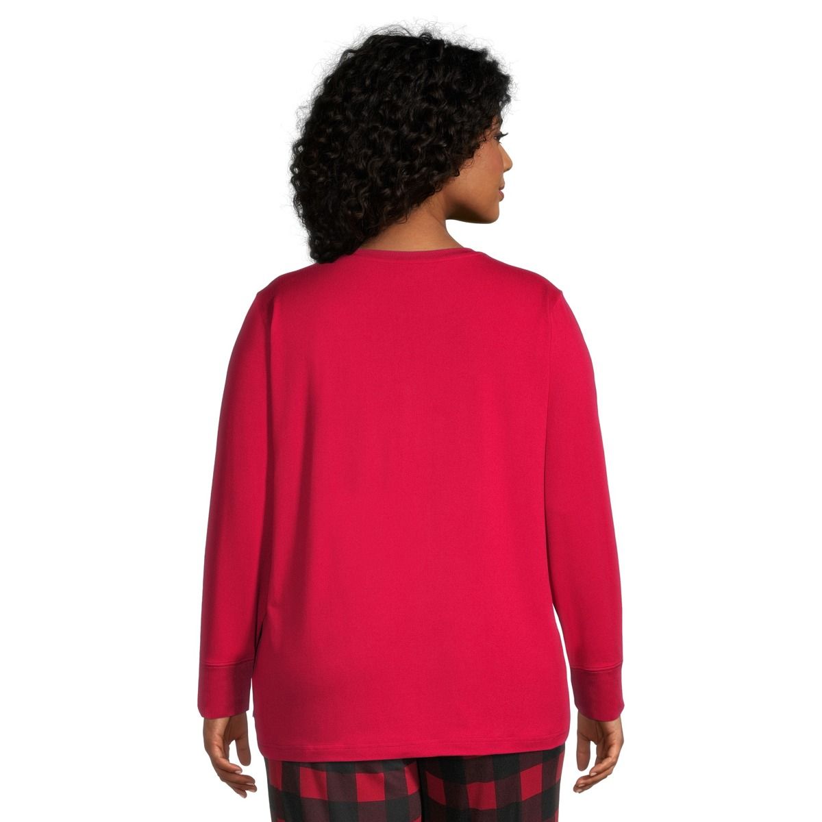 Ripzone Women's Willa Solid Henley Long Sleeve Pajama Shirt