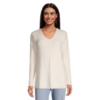 Ripzone Women's Queenie V Neck Sweater Front_Flat