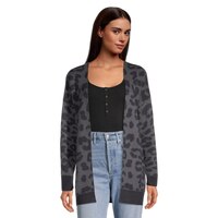 Ripzone Women's Allana Jaquard Cardigan Front_Flat