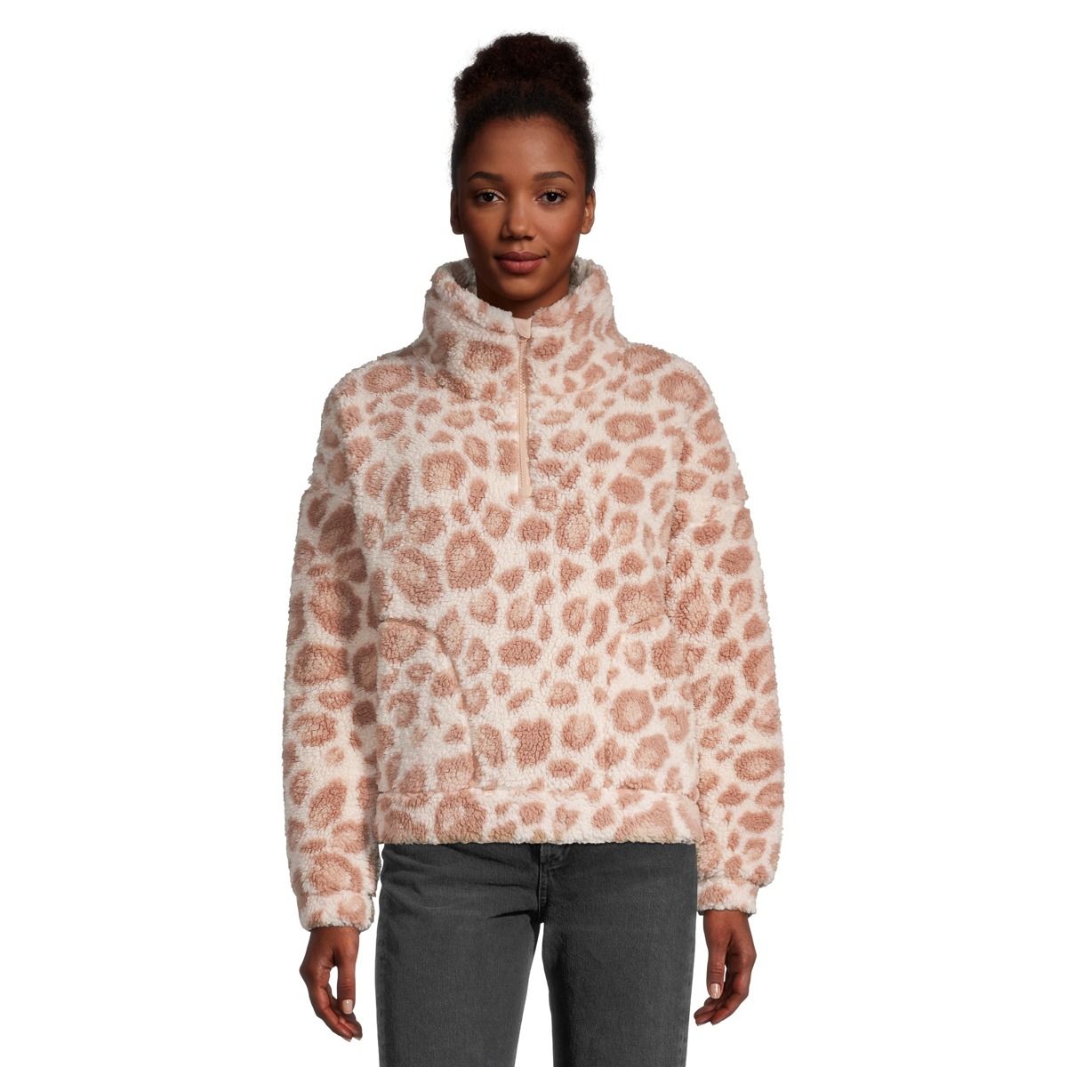 Sherpa on sale pullover women's