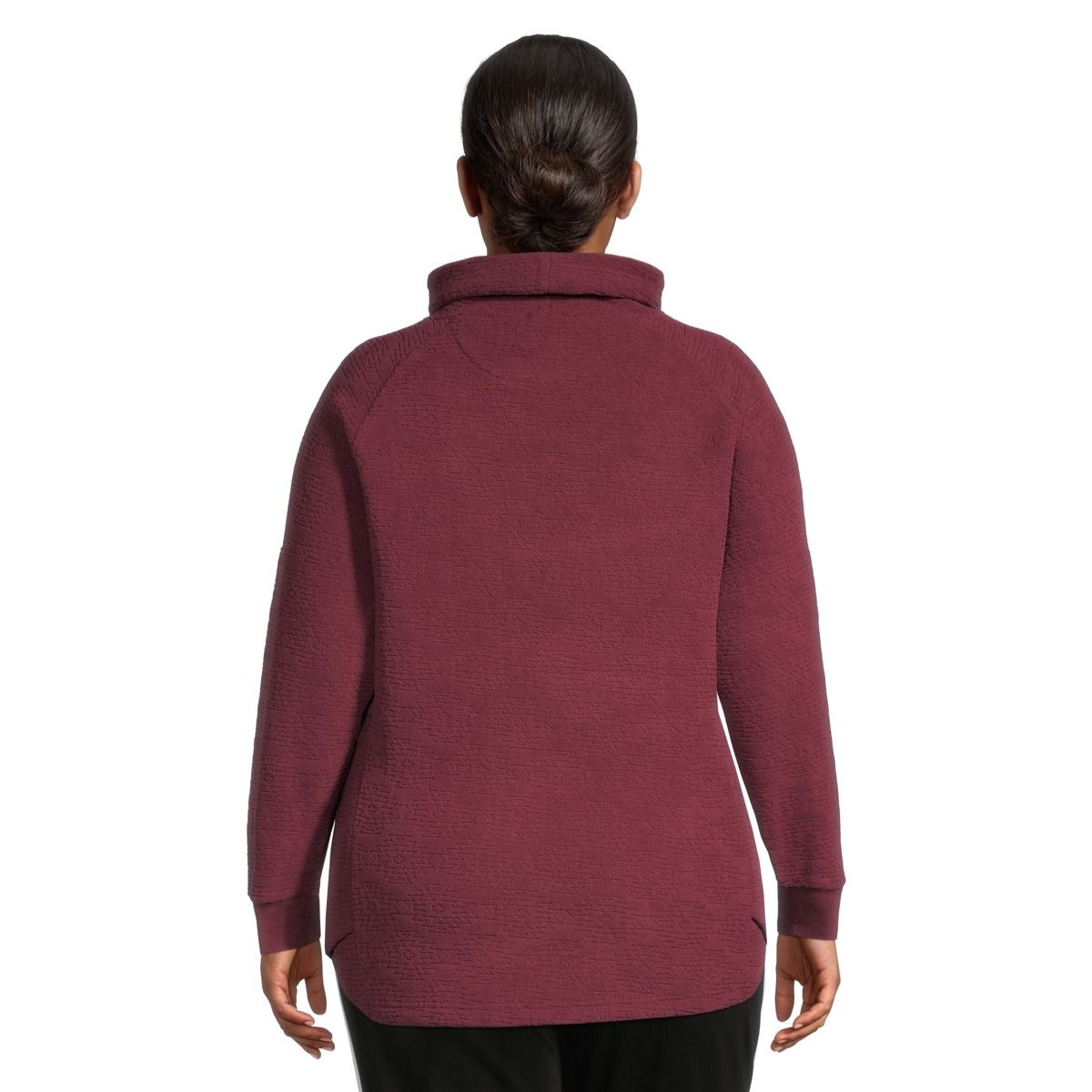 Woods Women's Copeland Turtleneck Fleece Sweatshirt, Plus Size
