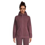 Woods Women's Alma Full Zip Hoodie, Midweight Fleece, Moisture-Wicking Front_Flat