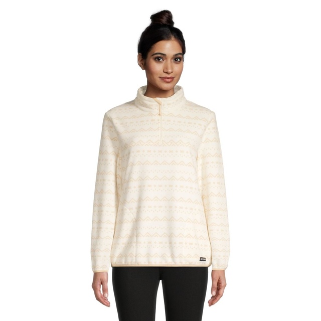 Woods Women's Blakiston Quarter Zip Fleece Sweatshirt