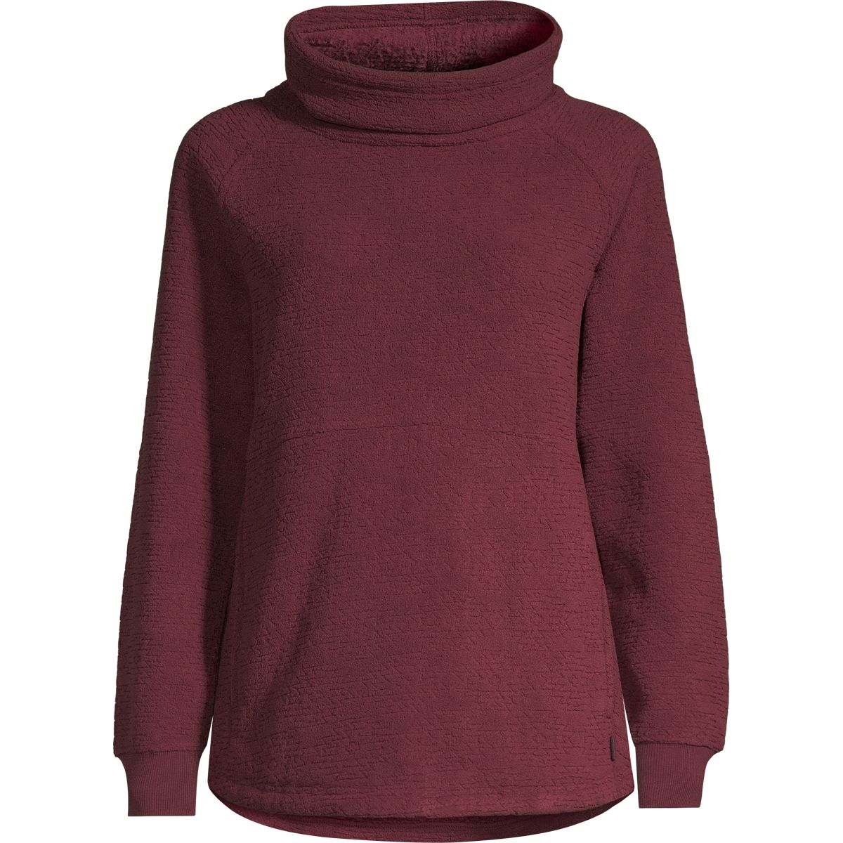 Woods Women's Copeland Turtleneck Fleece Sweatshirt, Plus Size