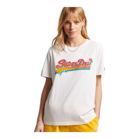 Superdry Women's Vintage Seasonal T Shirt Front_Flat