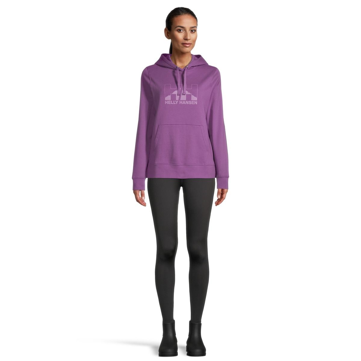 Helly Hansen Women's Nord Graphic Pullover Hoodie, Kangaroo Pocket