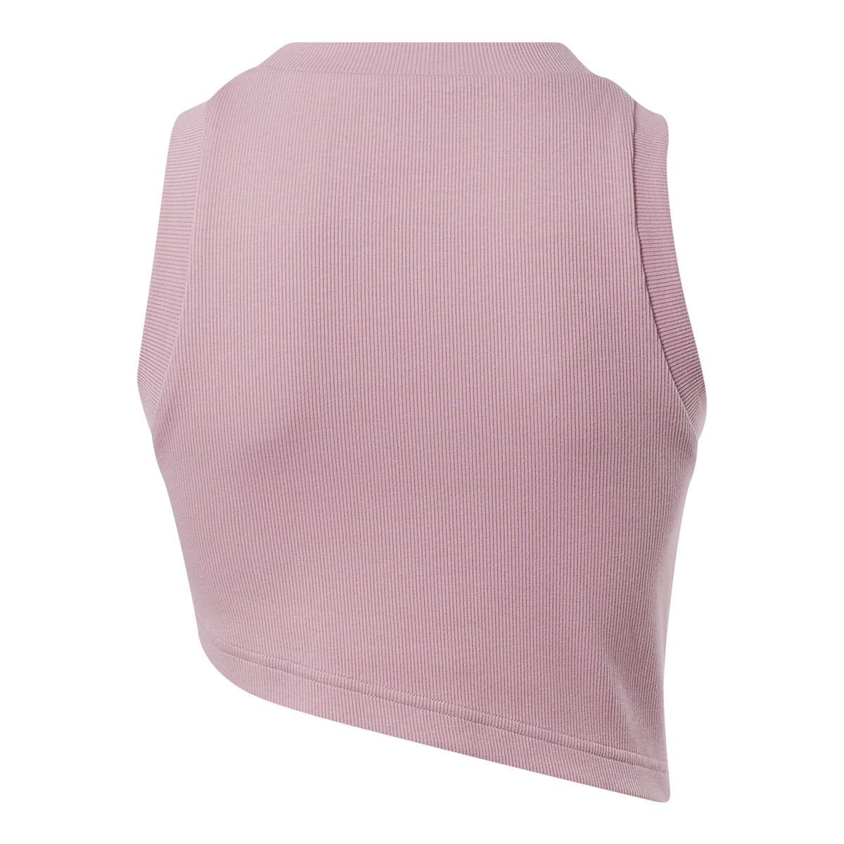 Reebok Women's Classics Ribbed Sleeveless Tank Crop Top