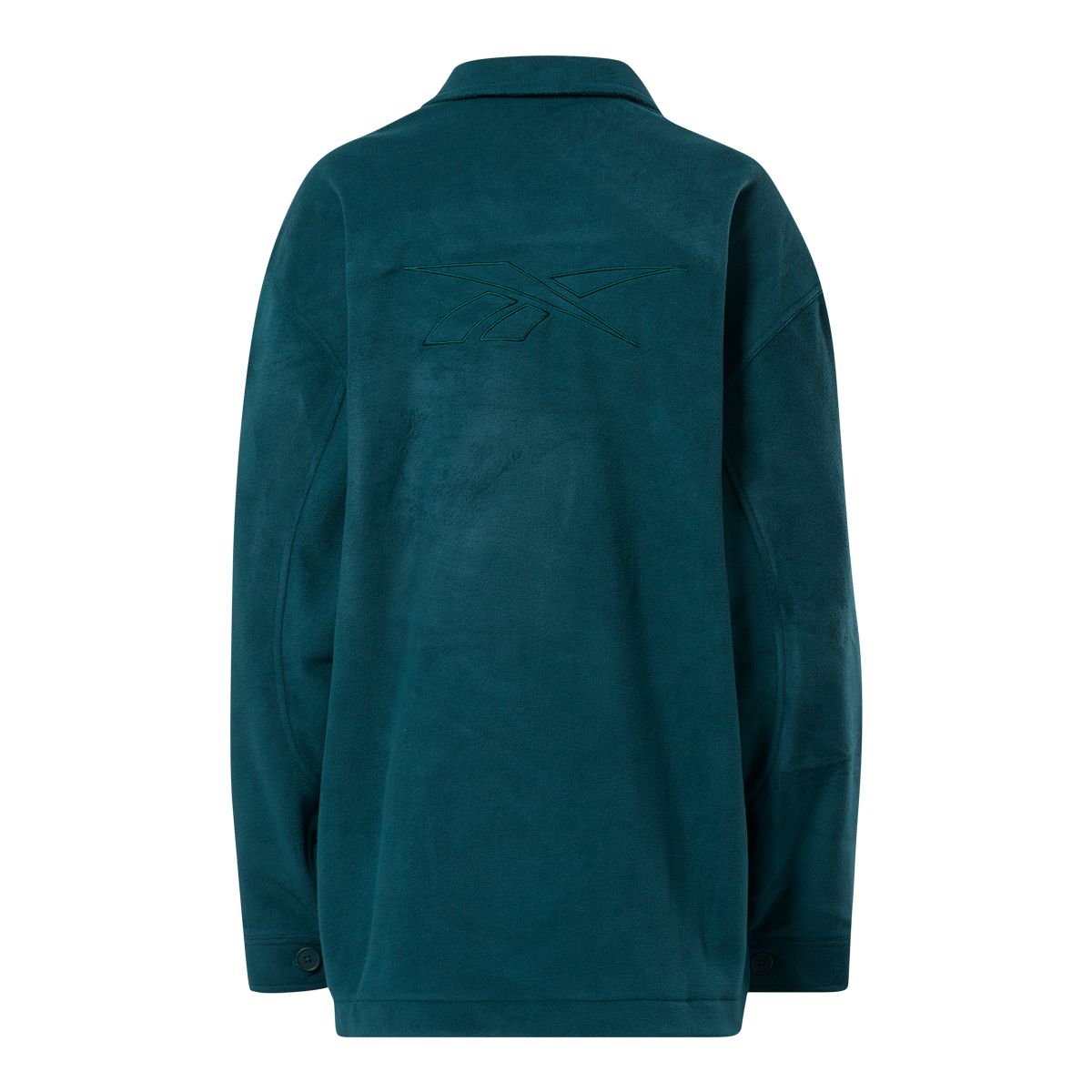 Reebok Women's Classics Winter Fleece Shacket, Oversized