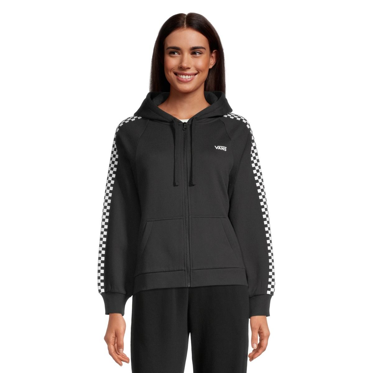 Vans zip hoodie sales women's