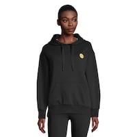 Vans Women's Mar Mar Pullover Hoodie, Cotton Blend, Oversized Front_Flat