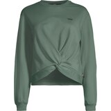 Vans Women's Vista Knotty  French Terry Pullover, Relaxed Fit Front_Flat