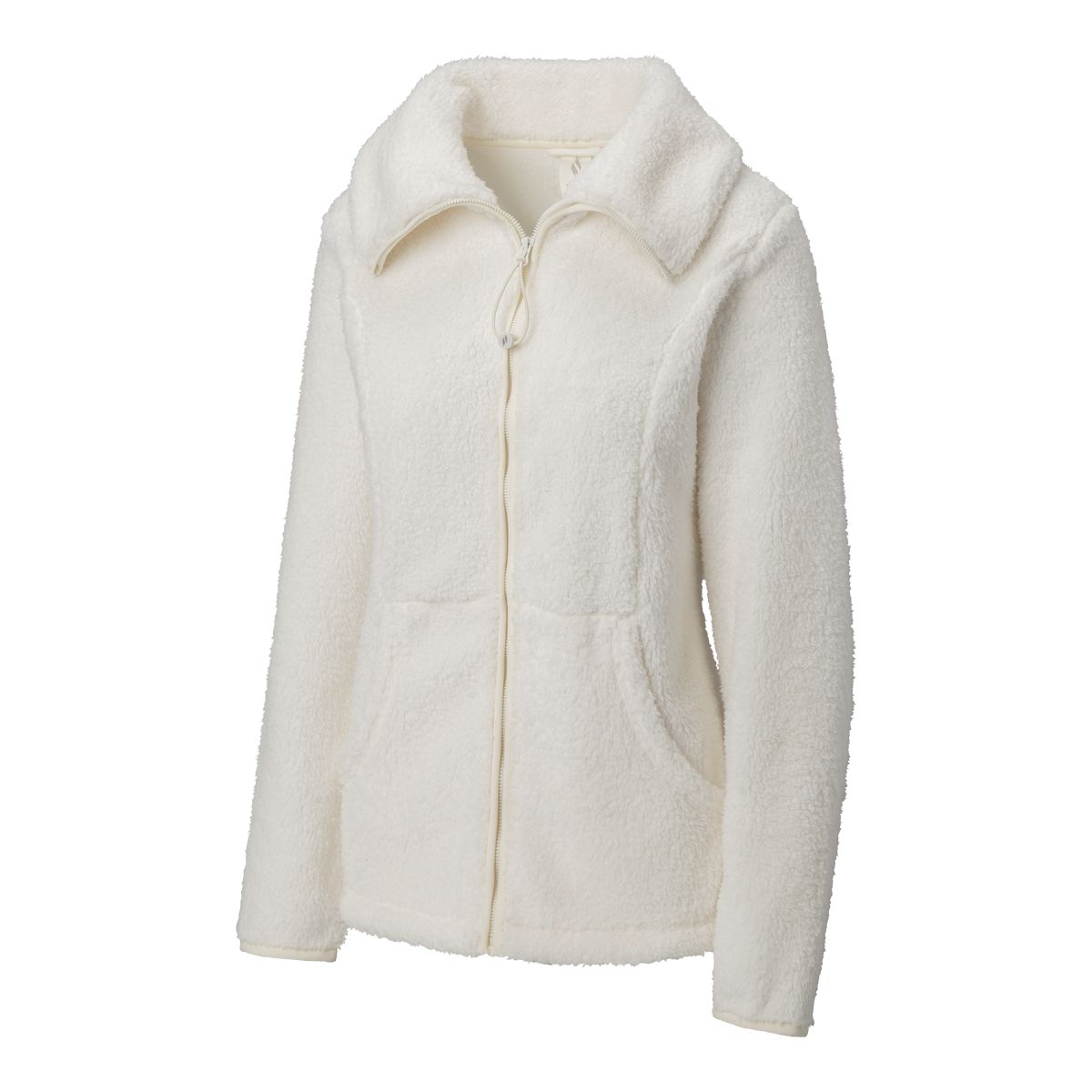 Skechers Women's Diamond Glacier Zip Up Sherpa Jacket, Oversized