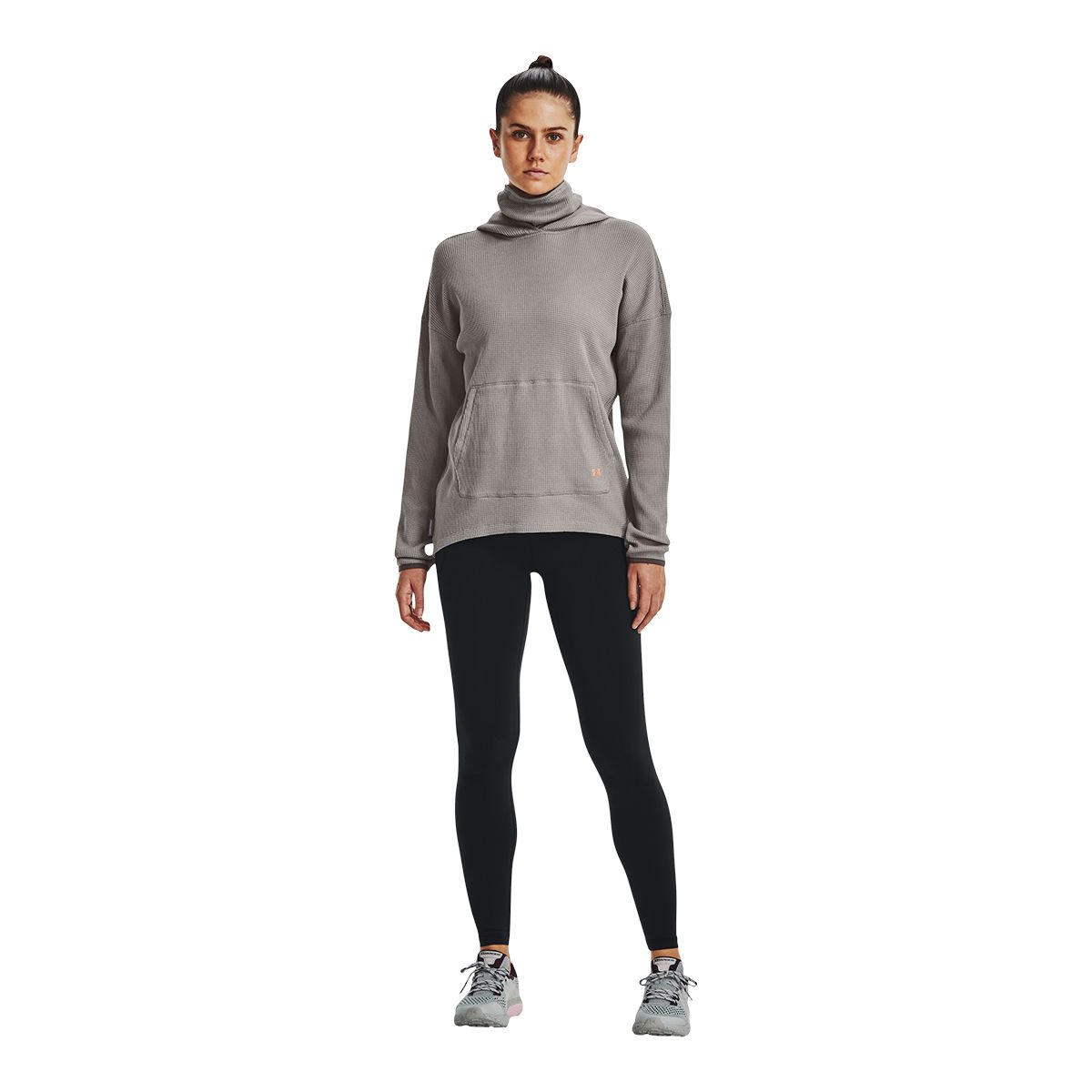 Under Armour Women's Waffle Funnel Hoodie