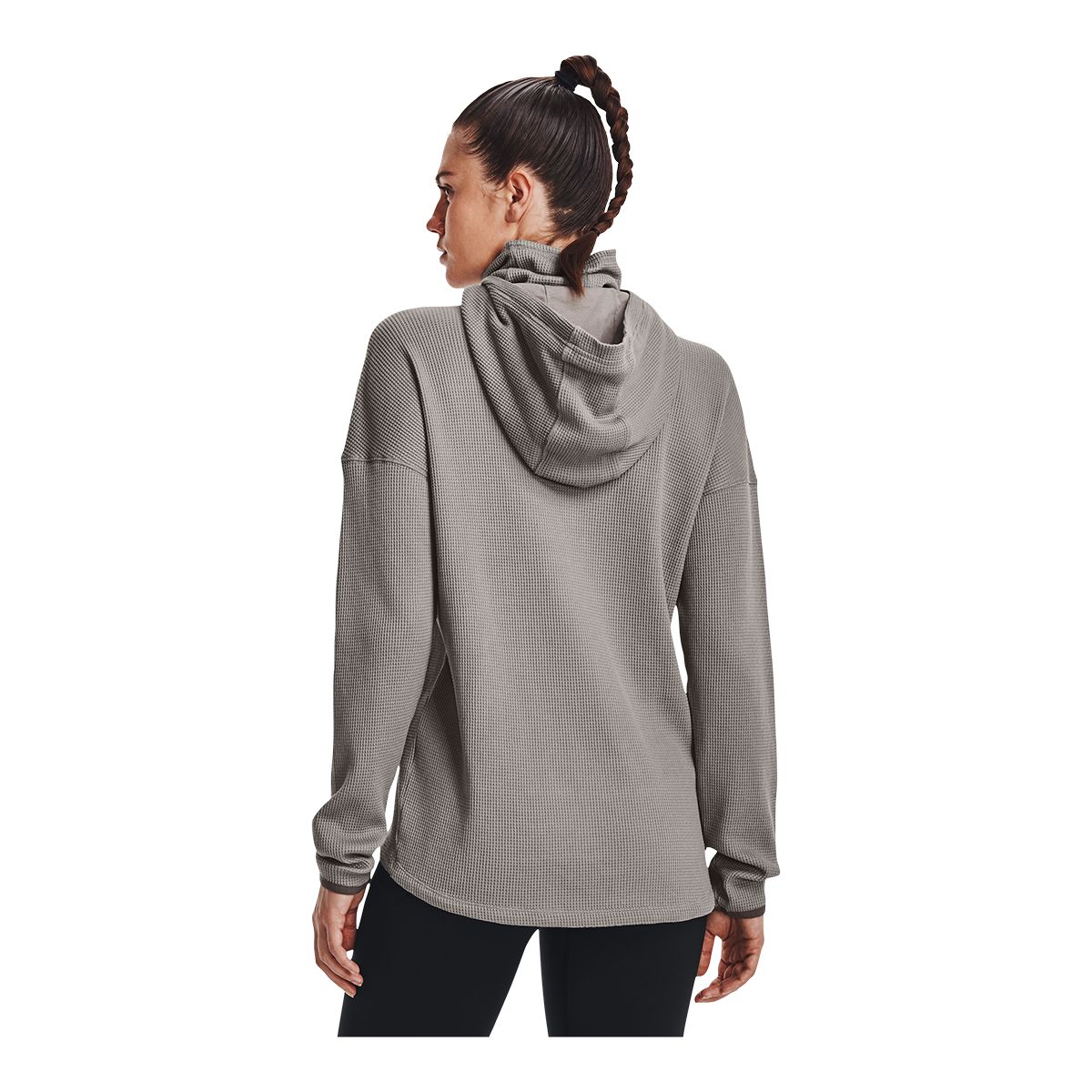 Under Armour Women's Waffle Funnel Hoodie