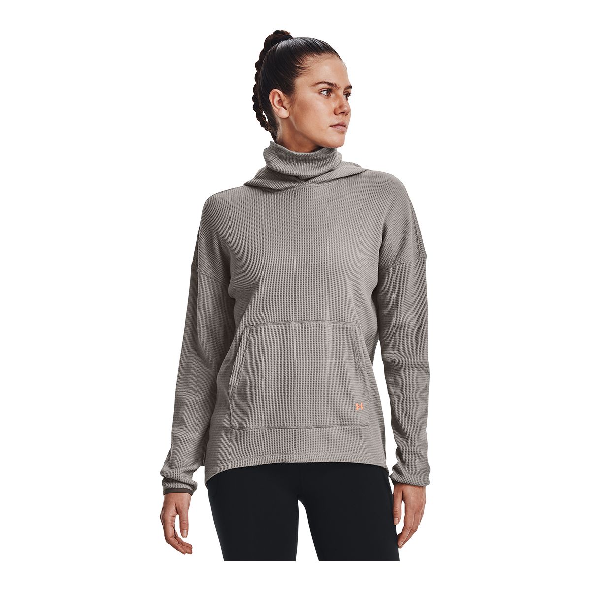 Under Armour Women's Waffle Funnel Hoodie