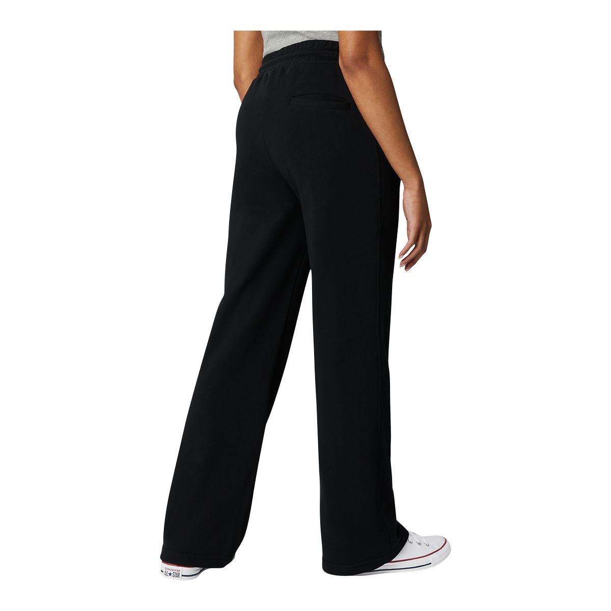 Converse Women's Wide Leg Knit Pants, Casual, Lounge, Lightweight