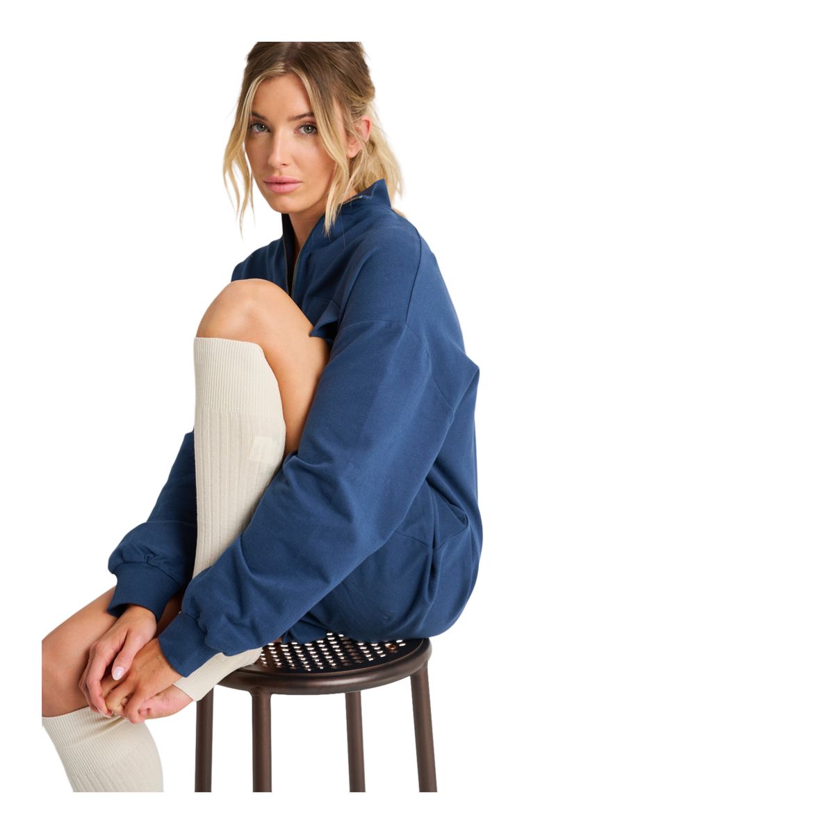 Everyday Sunday Women's Comfort Mock Neck Tunic Top