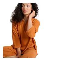 Everyday Sunday Women's Waffle Popover Top Front_Flat