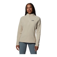 Mountain Hardwear Women's Polartec® Half Zip Pullover Front_Flat