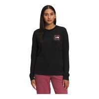 The North Face Women's Geo NSE Long Sleeve T Shirt Front_Flat