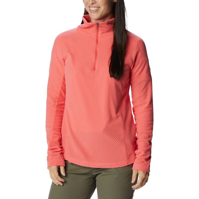 Columbia Women's Glacial™ IV Print Half Zip Fleece Pullover Atmosphere