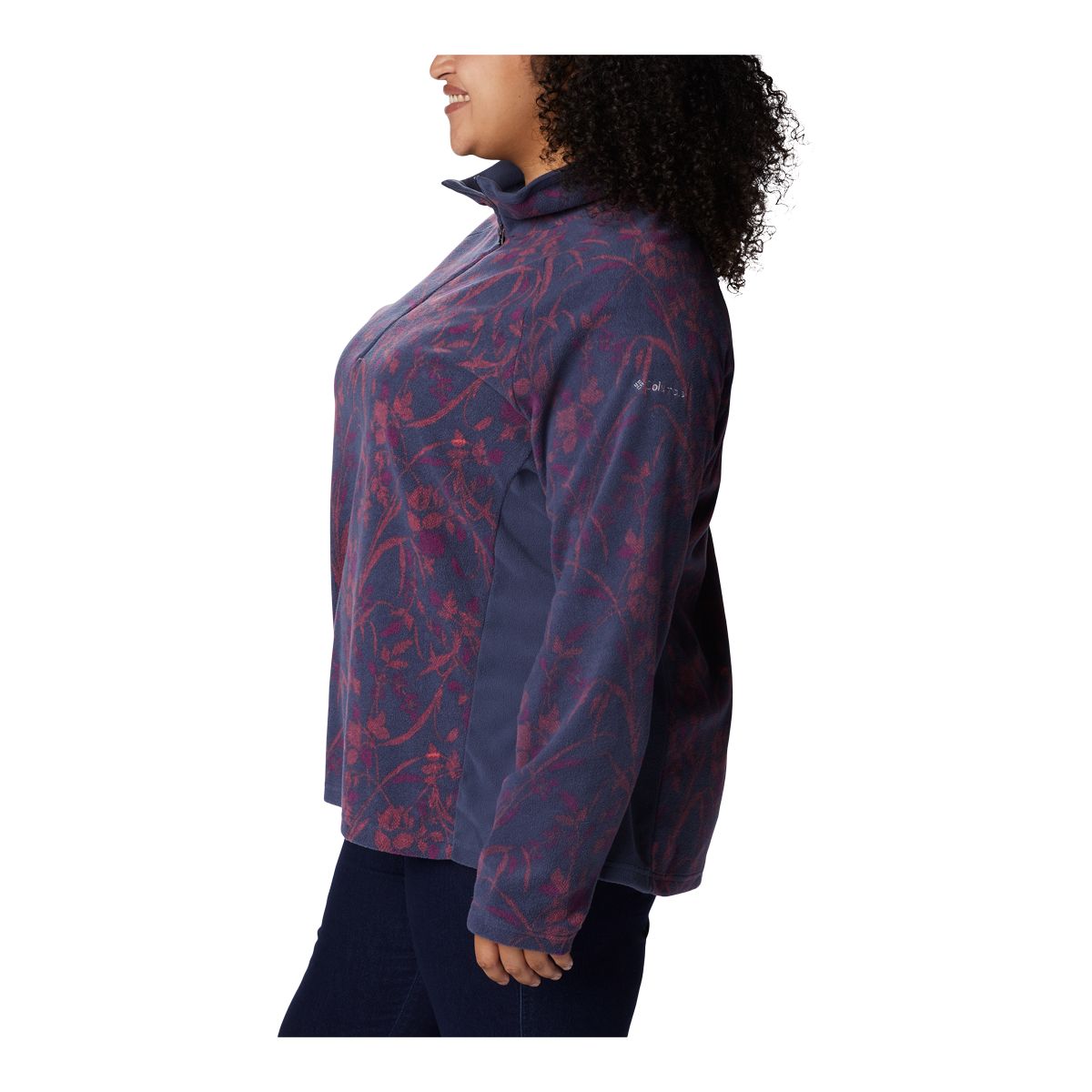 Columbia Women's Glacial™ IV Print Half Zip Fleece Sweatshirt
