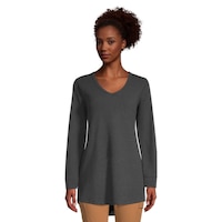 Columbia Women's Pine Peak™ Long Sleeve Thermal Baselayer Tunic, Relaxed Fit Front_Flat