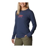 Columbia Women's Hidden Haven™ Long Sleeve T Shirt Front_Angled_Left