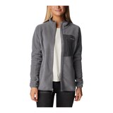 Columbia Women's Outdoor Tracks Zip Up Jacket Front_Flat