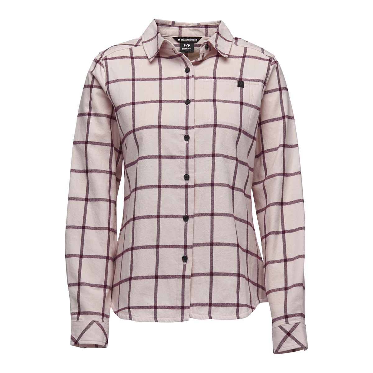 Black Diamond Women's Serenity Long Sleeve Flannel Plaid Shirt