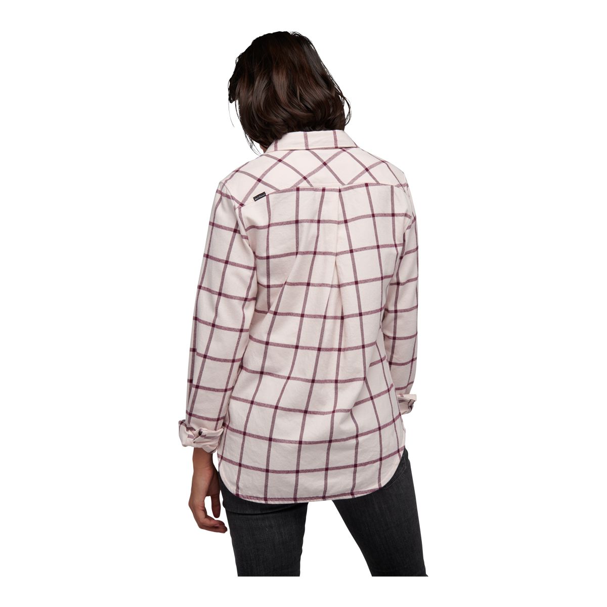 Black Diamond Women's Serenity Long Sleeve Flannel Plaid Shirt