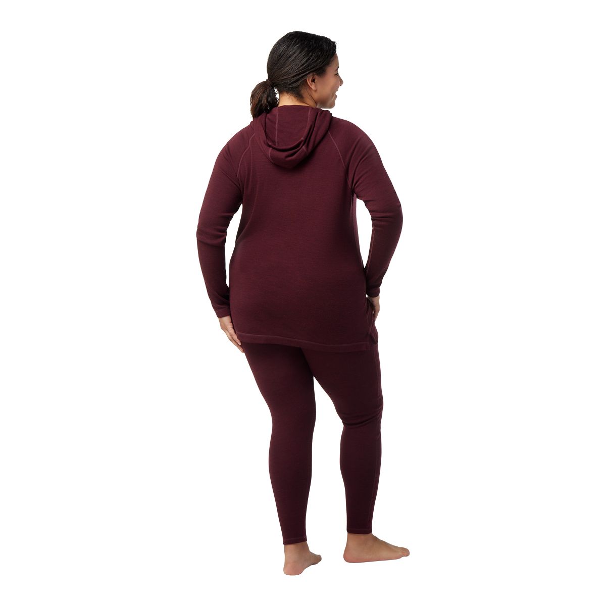 Smartwool Women's Drape-Neck Pullover Hoodie, Merino Wool, Plus Size