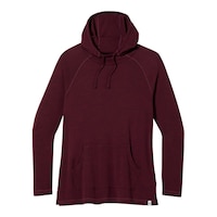 Smartwool Women's Drape-Neck Pullover Hoodie, Merino Wool, Plus Size Front_Flat