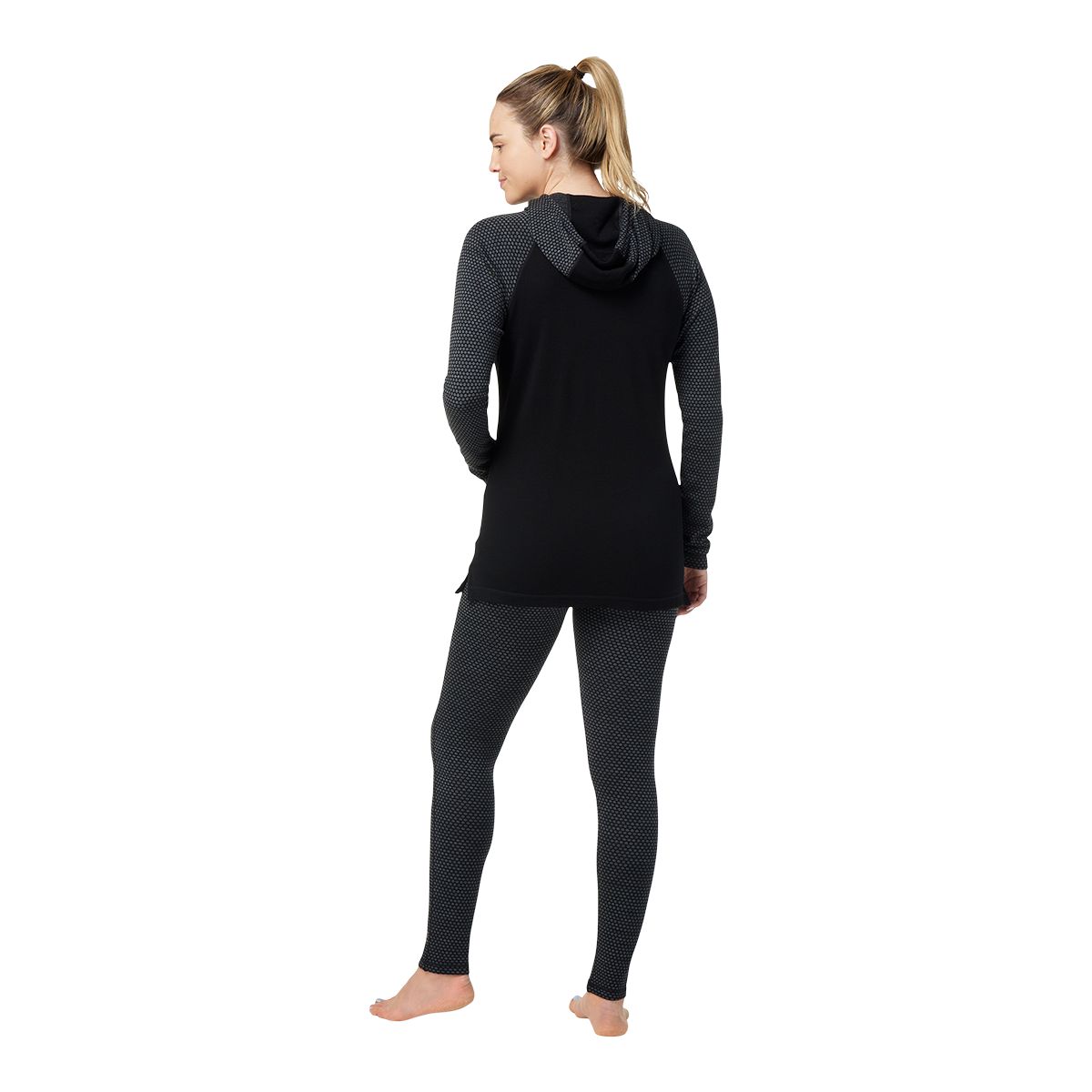 Women's merino 250 drape neck hoodie hot sale