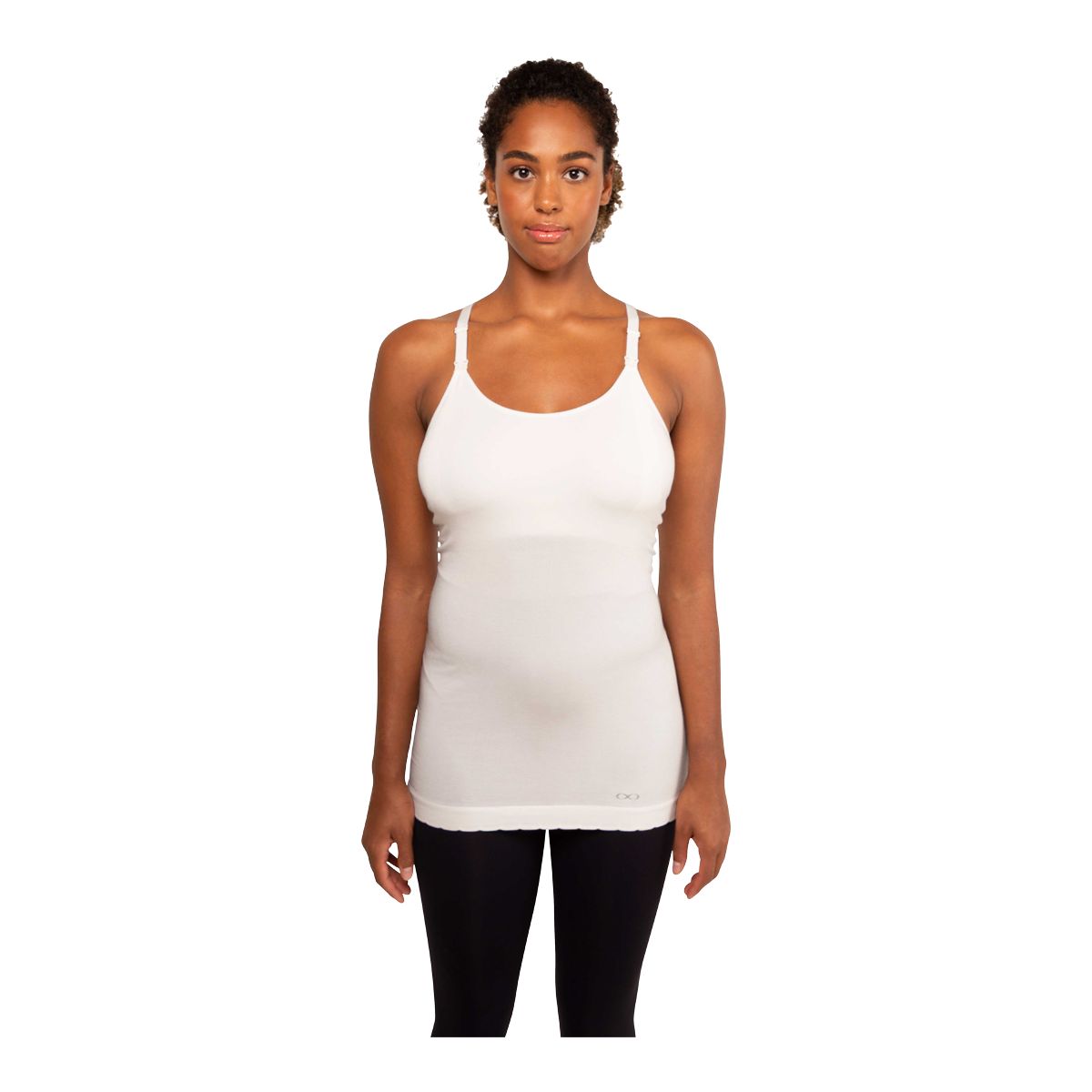 Modern Eternity Women's Maternity Ava Racer Back Nursing Tank