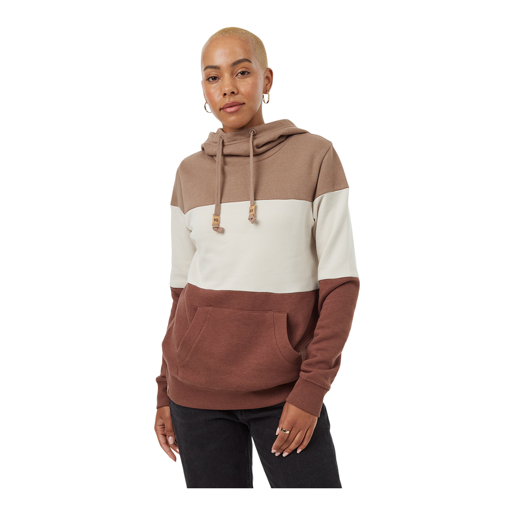 tentree Women's TreeFleece Blocked Banshee Hoodie | Sportchek