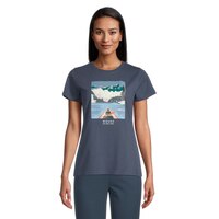 Woods Women's Cayley Canoe T Shirt Front_Flat